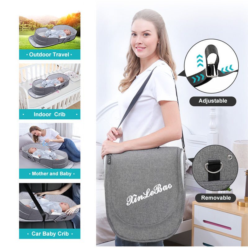 Portable Baby Crib – A Hug of Comfort, Wherever You Go
