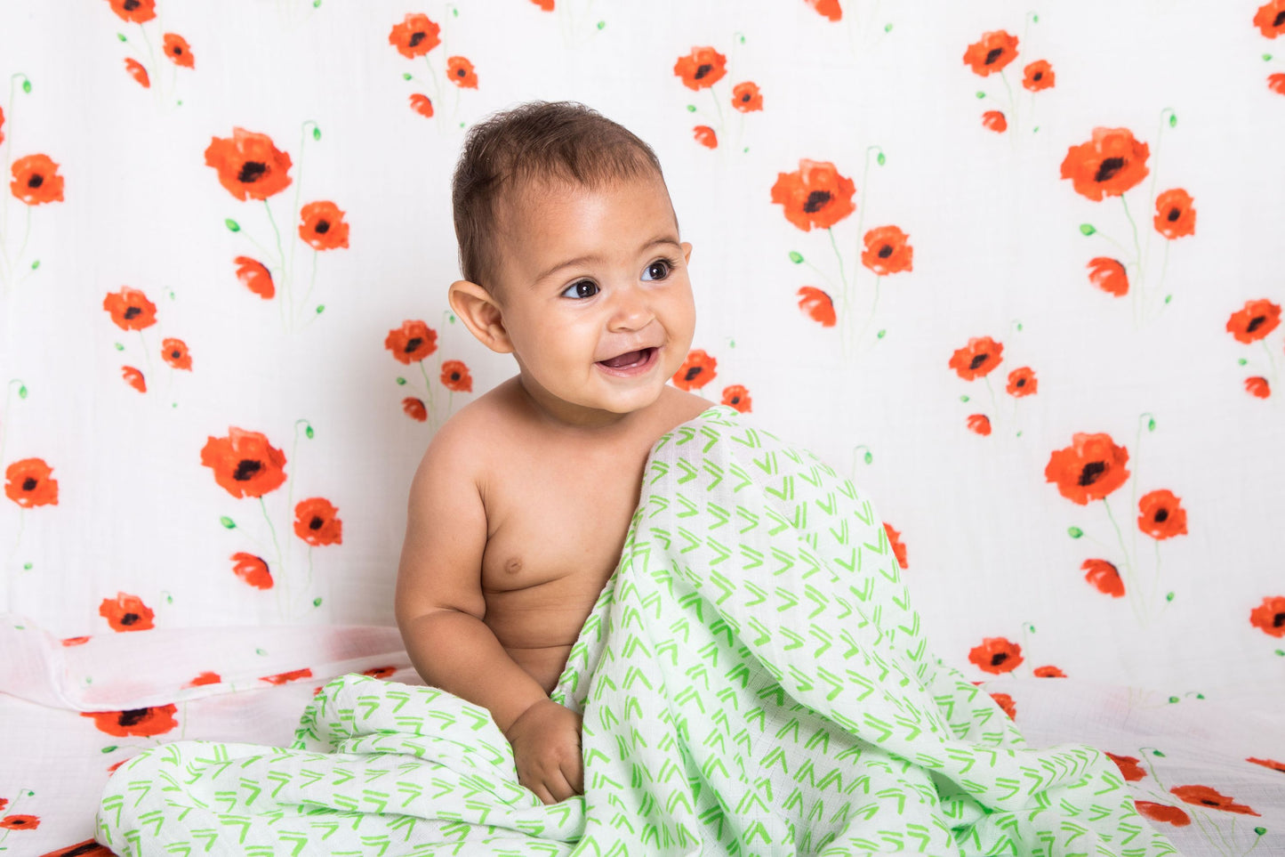 ORGANIC SNUG BLANKET - POPPY– Softness That Grows With Your Little One
