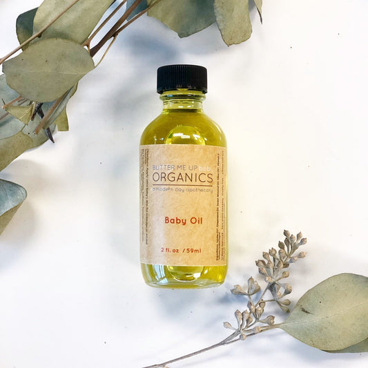 Organic Gentle Baby Oil – Nourish & Soothe Naturally