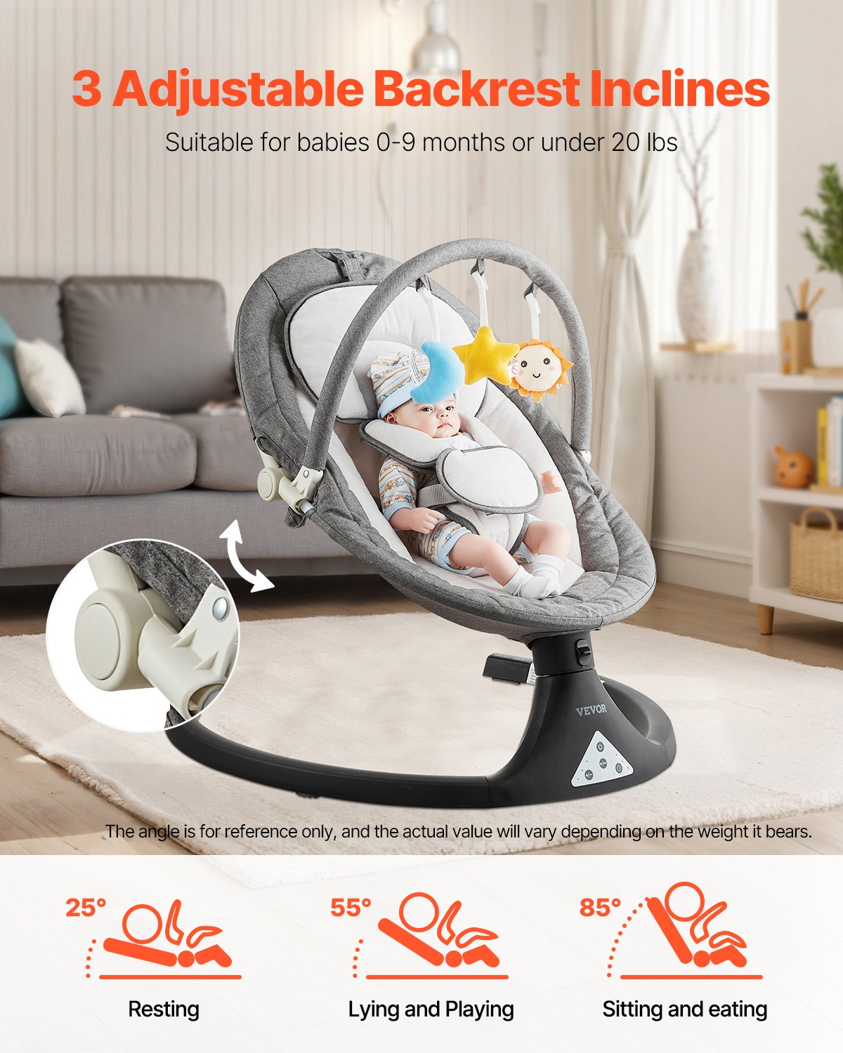 SnuggleBug Sway and Soothe Swing