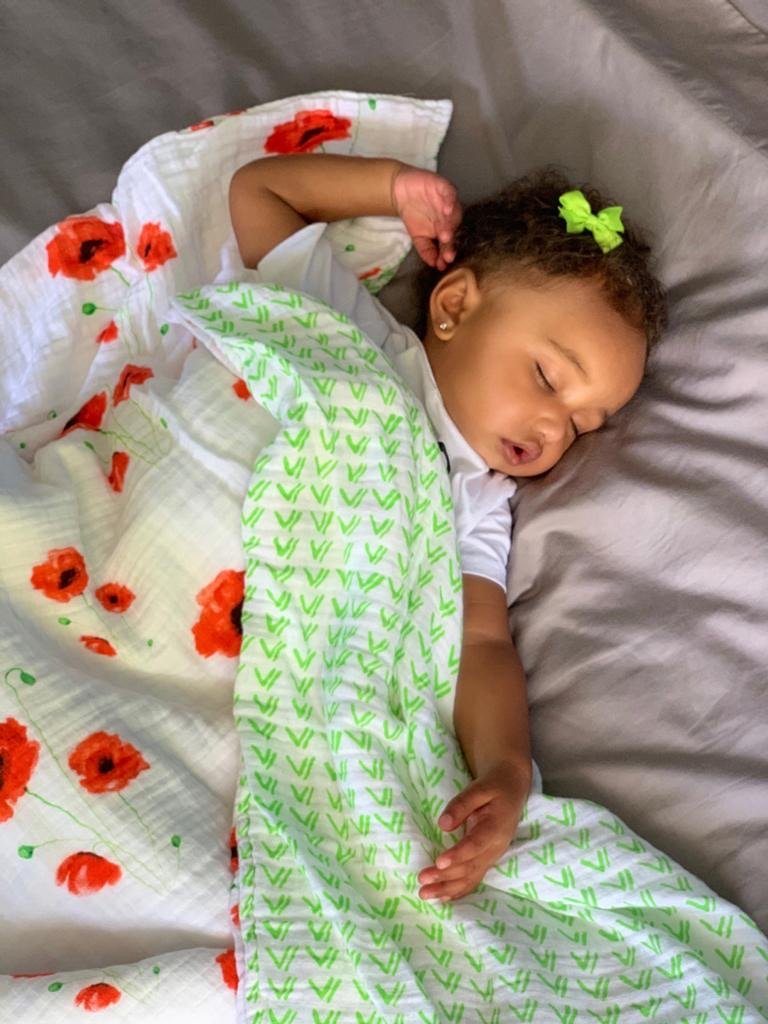 ORGANIC SNUG BLANKET - POPPY– Softness That Grows With Your Little One