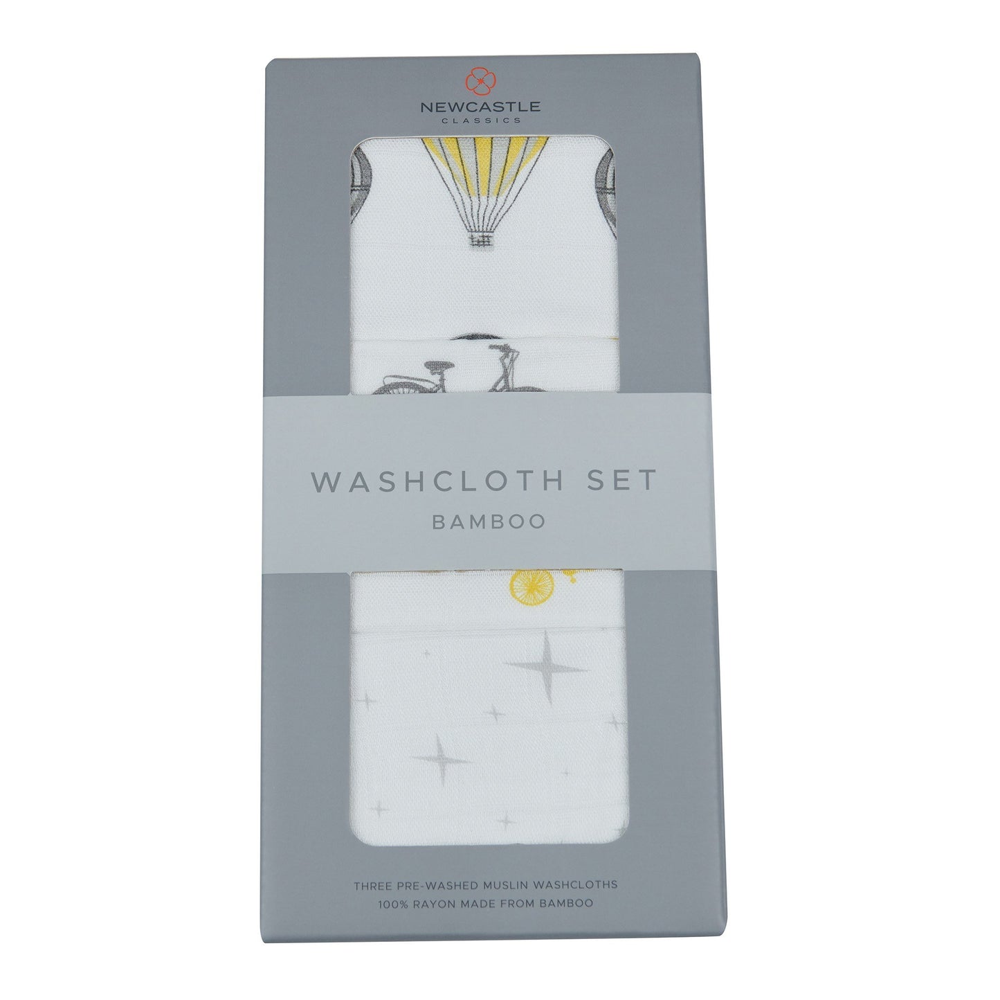 World Traveler Bamboo Washcloth Set – 3-Pack