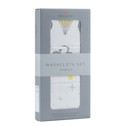 World Traveler Bamboo Washcloth Set – 3-Pack