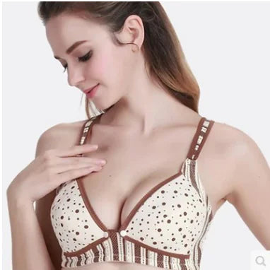 Cotton Support and Shaping Nursing Bra